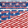 Custom Royal Red-White 3D American Flag Patriotic Authentic Baseball Jersey - Image 4