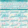 Custom White Aqua 3D Pattern Design Hawaii Summer Holiday Performance T-Shirt - Image 3