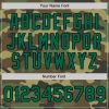 Custom Camo Kelly Green-Black Authentic Salute To Service Baseball Jersey - Image 5