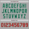 Custom Gray Red-Kelly Green Bomber Full-Snap Varsity Letterman Two Tone Jacket - Image 5