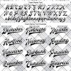 Custom White Black Check Board 3D Pattern Design Bomber Full-Snap Varsity Letterman Jacket - Image 6