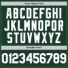 Custom Green White-Gray Authentic Sleeveless Baseball Jersey - Image 4