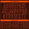 Custom Brown Orange Sublimation Soccer Uniform Jersey - Image 5