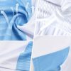 Custom Black Red-White Abstract Geometric Shapes Sublimation Soccer Uniform Jersey - Image 3