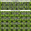 Custom Neon Green Black-White Geometric Shapes Sublimation Soccer Uniform Jersey - Image 5