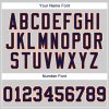 Custom Gray Navy-Orange Authentic Baseball Jersey - Image 4